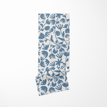 Load image into Gallery viewer, Light Blue Floral Yoga Mat