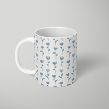 Load image into Gallery viewer, Light Blue Flower Pattern - Mug