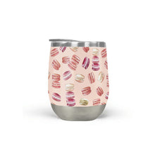Load image into Gallery viewer, Macaron Pattern Stemless Wine Tumblers