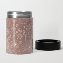 Load image into Gallery viewer, Mauve Magnolia Can Cooler/Koozie