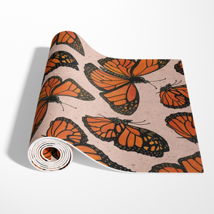 Monarch Butterfly Yoga Mat