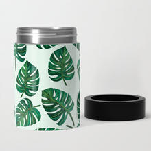 Load image into Gallery viewer, Monstera Watercolor Can Cooler
