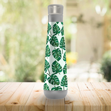 Load image into Gallery viewer, Monstera Watercolor Peristyle Water Bottle