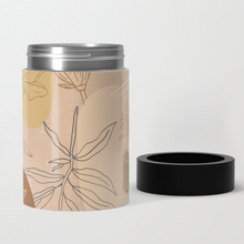 Load image into Gallery viewer, Orange Abstract Can Cooler/Koozie
