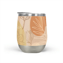 Load image into Gallery viewer, Orange Abstract Desert Stemless Wine Tumbler
