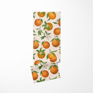 Orange Blossom Yoga Mat