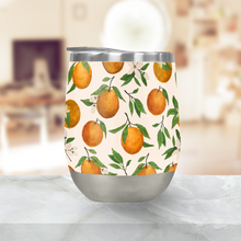 Load image into Gallery viewer, Orange Blossom Stemless Wine Tumbler
