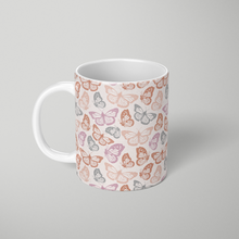 Load image into Gallery viewer, Orange and Pink Butterfly Pattern - Mug