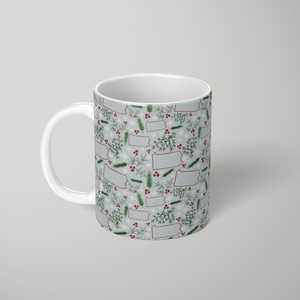 Pennsylvania Christmas Pattern - Mug