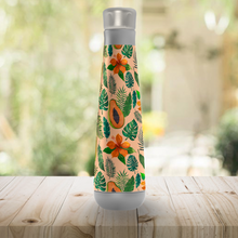 Load image into Gallery viewer, Papaya Pattern Peristyle Water Bottle