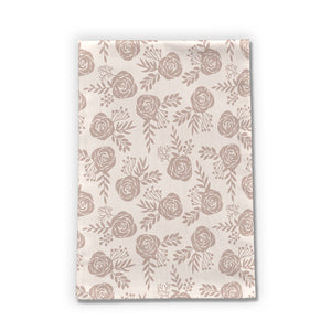 Pastel Floral Pattern Tea Towels