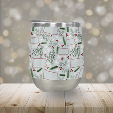 Load image into Gallery viewer, Pennsylvania Christmas Pattern Stemless Wine Tumbler