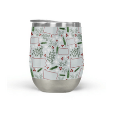 Load image into Gallery viewer, Pennsylvania Christmas Pattern Stemless Wine Tumbler
