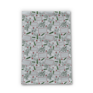 Pennsylvania Christmas Pattern Tea Towel