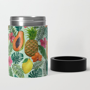 Pineapple and Papaya Can Cooler