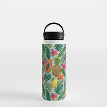 Load image into Gallery viewer, Pineapple and Papaya Handle Lid Water Bottle