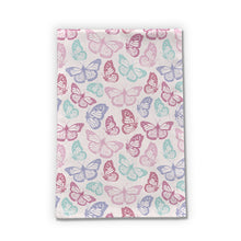Load image into Gallery viewer, Pink Butterfly Tea Towels