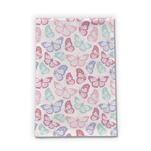 Load image into Gallery viewer, Pink Butterfly Tea Towels [Wholesale]
