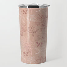 Load image into Gallery viewer, Pink Desert Leaf Travel Mug
