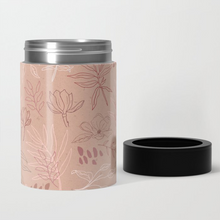 Load image into Gallery viewer, Pink Desert Leaf Can Cooler/Koozie