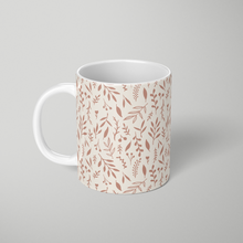 Load image into Gallery viewer, Pink Falling Leaves Pattern - Mug