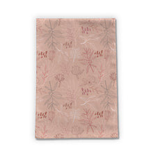 Load image into Gallery viewer, Pink Desert Leaf Tea Towel