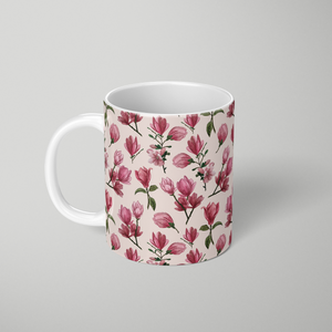 Pink Magnolia Blossoms - Mug