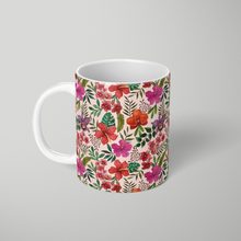 Load image into Gallery viewer, Pink Tropical Flower Pattern - Mug