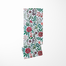 Load image into Gallery viewer, Pink and Purple Flowers Yoga Mat
