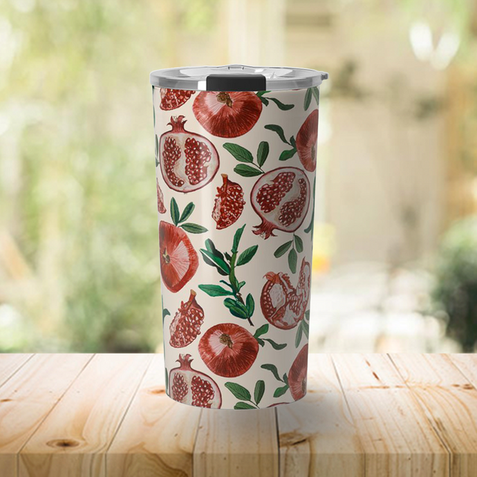 Pomegranate Travel Mug