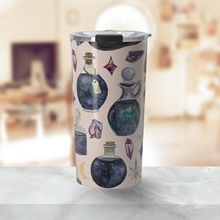 Load image into Gallery viewer, Potions Pattern Travel Mug