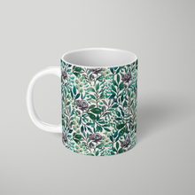 Load image into Gallery viewer, Purple Flowers and Eucalyptus Leaves - Mug