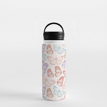 Load image into Gallery viewer, Rainbow Butterfly Handle Lid Water Bottle