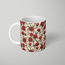 Load image into Gallery viewer, Red Fall Flowers - Mug