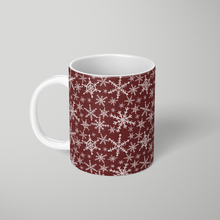 Load image into Gallery viewer, Red Snowflakes - Mug