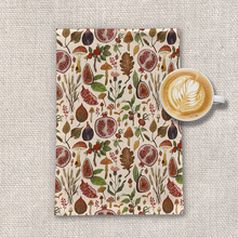 Load image into Gallery viewer, Rose Hips, Fruit &amp; Leaves Tea Towel [Wholesale]