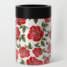 Load image into Gallery viewer, Rose Watercolor Can Cooler