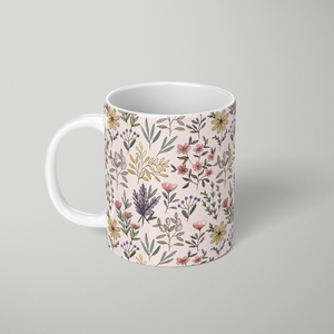 Spring Botanical Pattern - Mug