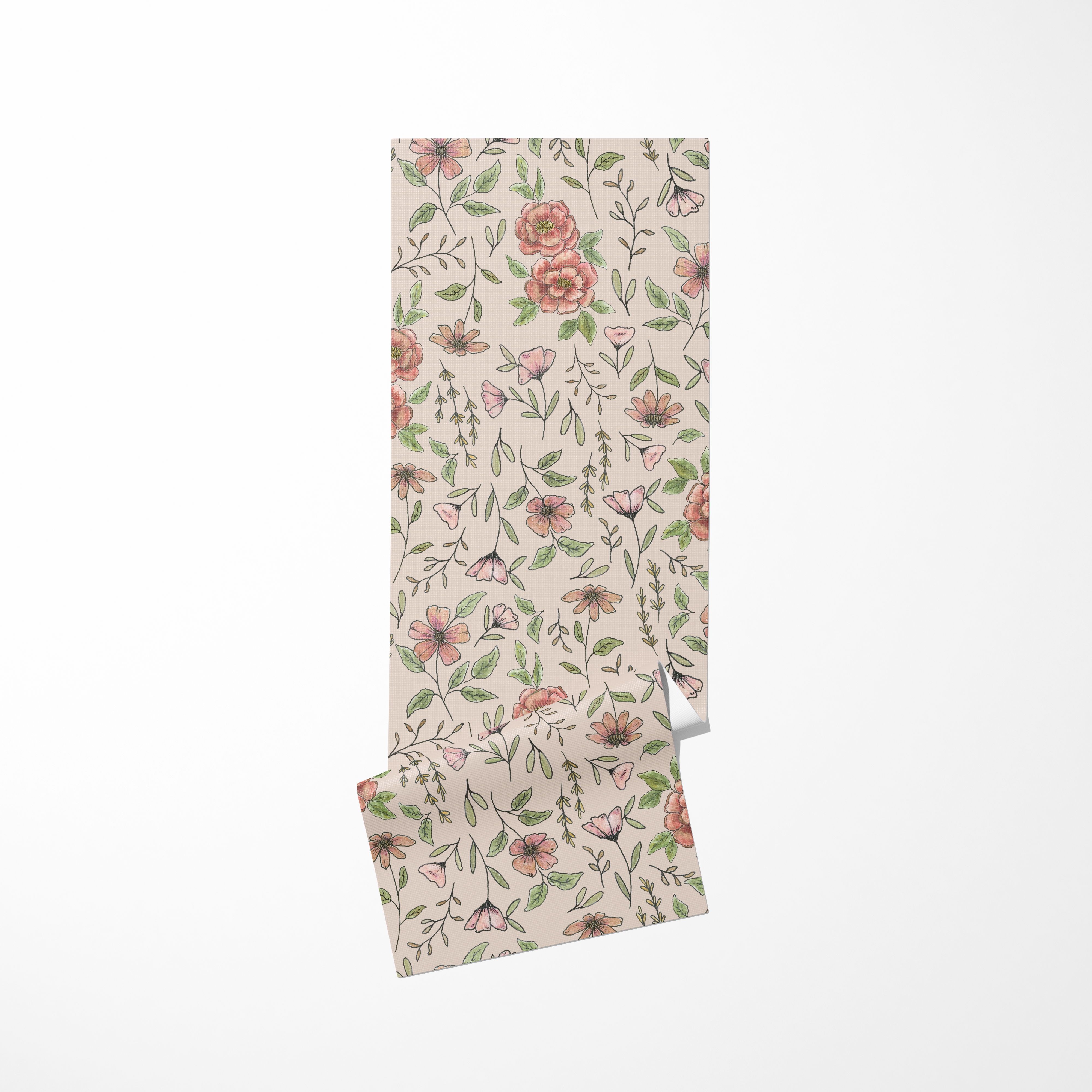 Floral store yoga mat