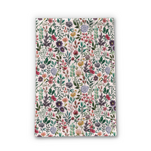 Load image into Gallery viewer, Spring Garden Flowers Tea Towel [Wholesale]