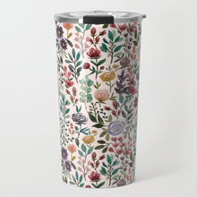 Load image into Gallery viewer, Spring Garden Flowers Travel Mug