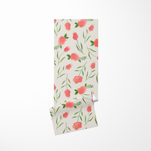 Load image into Gallery viewer, Spring Watercolor Flowers Yoga Mat