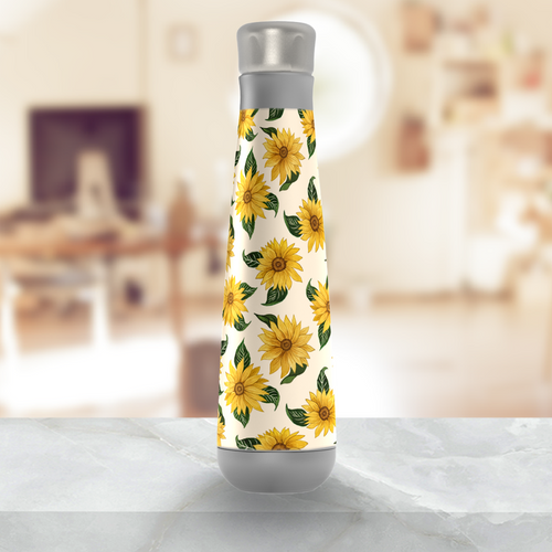 Summer Sunflower Peristyle Water Bottle
