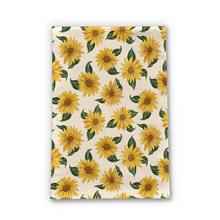 Load image into Gallery viewer, Summer Sunflower Tea Towel [Wholesale]