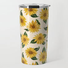 Load image into Gallery viewer, Summer Sunflower Travel Mug