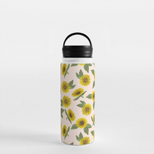 Load image into Gallery viewer, Sunflower Handle Lid Water Bottle