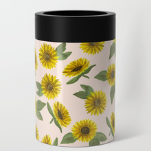 Load image into Gallery viewer, Sunflower Watercolor Can Cooler
