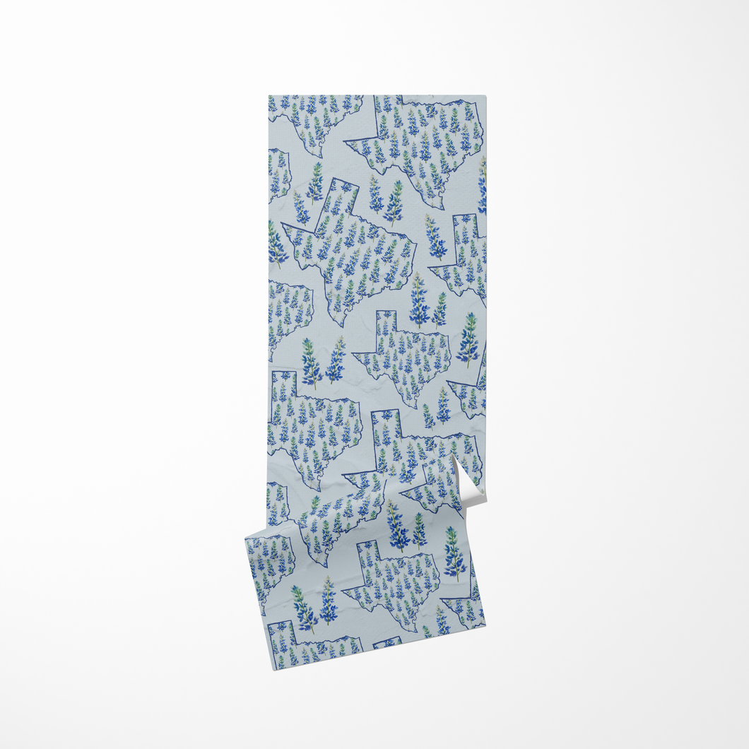 Texas Blue Bonnet Yoga Mat