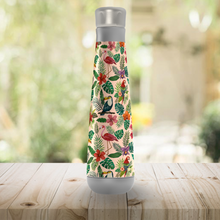 Load image into Gallery viewer, Tropical Bird Peristyle Water Bottle