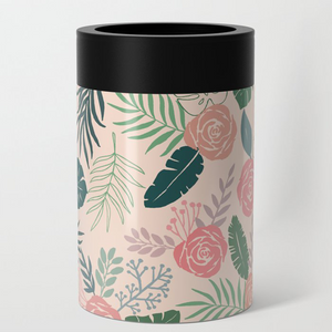 Tropical Floral Can Cooler/Koozie